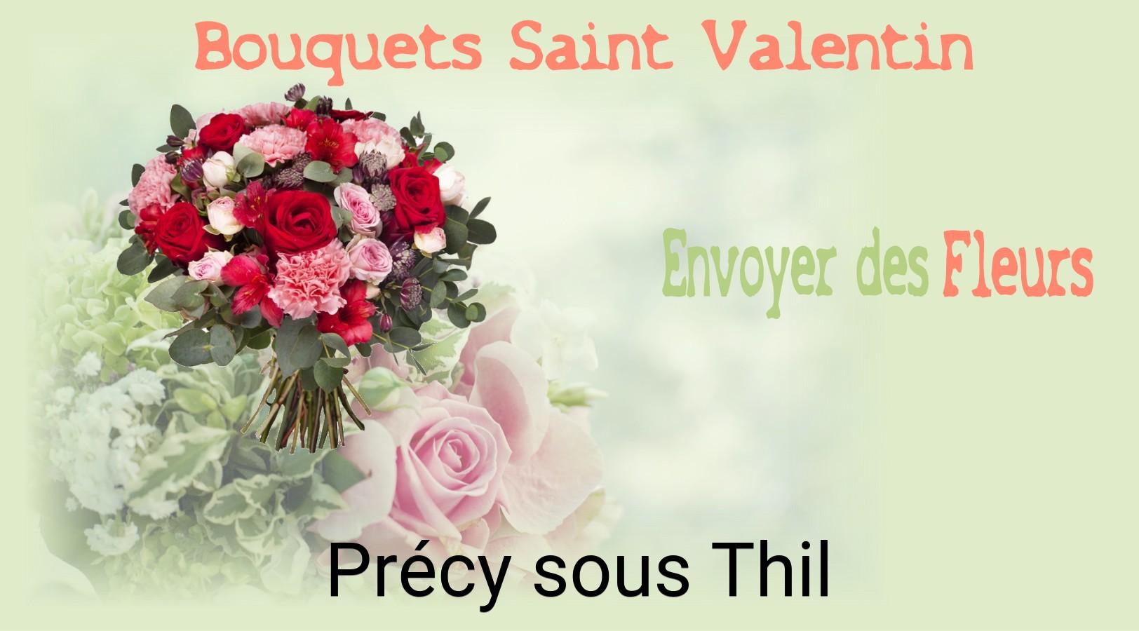 Roses de Saint-Valentin livrées à Précy-sous-Thil